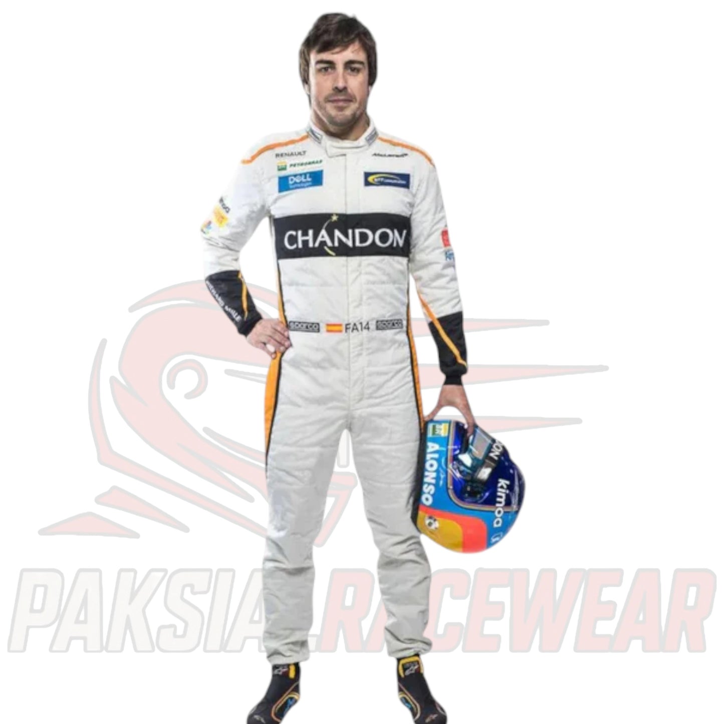 Fernando Alonso 2018 McLaren F1 Replica Race Suit – Paksial Racewear