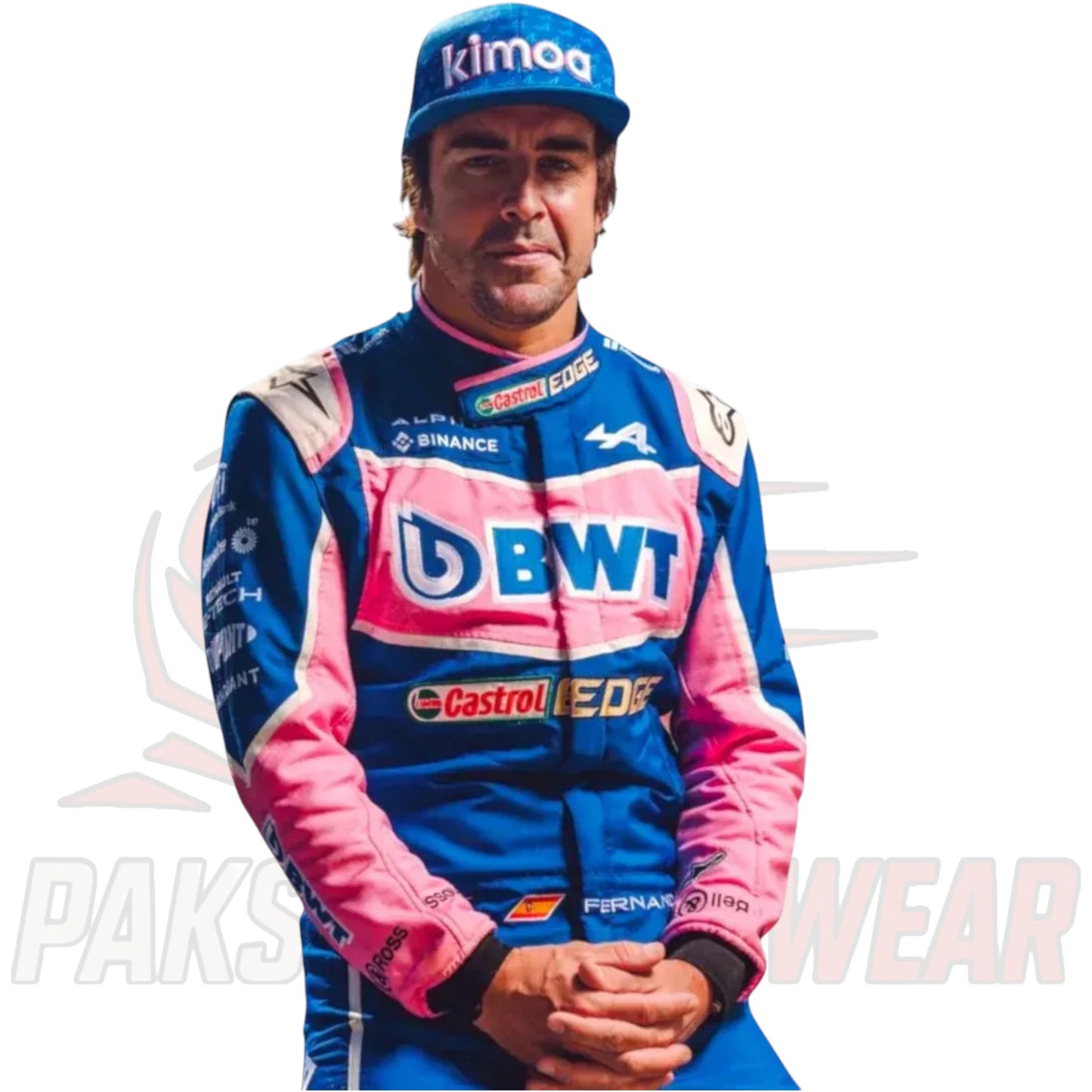 Fernando Alonso 2022 BWT Alpine F1 Team Replica Race Suit – Paksial Racewear