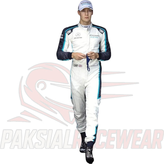 George Russell 2021 Williams Racing F1 Replica Race Suit | Formula One Collectible by Paksial Racewear