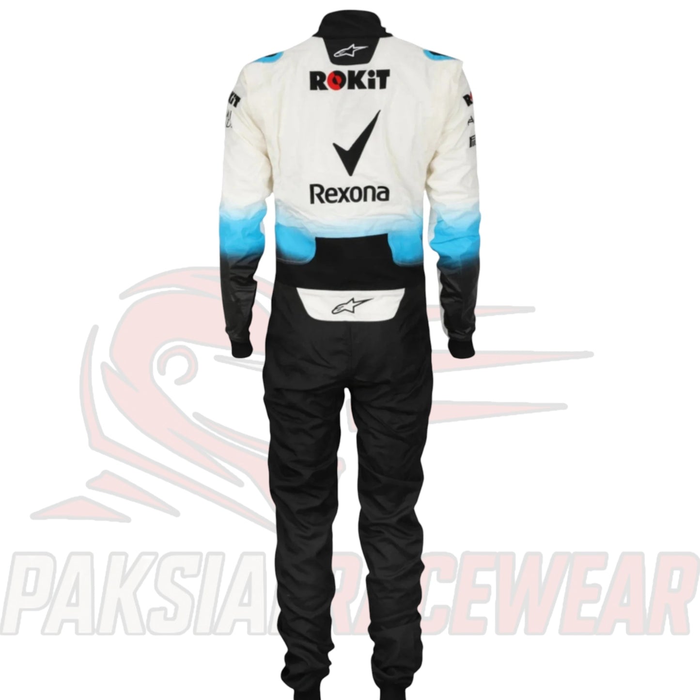 George Russell 2019 Williams Racing F1 Team Replica Race Suit – Mercedes AMG Branding