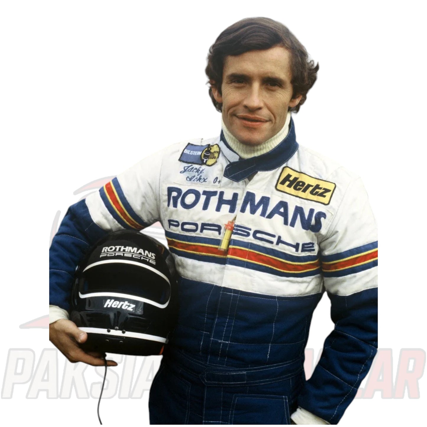 Jacky Ickx Rothmans Porsche Embroidered F1 Racing Suit by Paksial Racewear