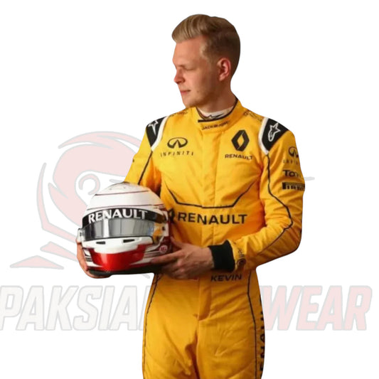 Kevin Magnussen 2016 Renault Sport F1 Team Replica Race Suit | Paksial Racewear