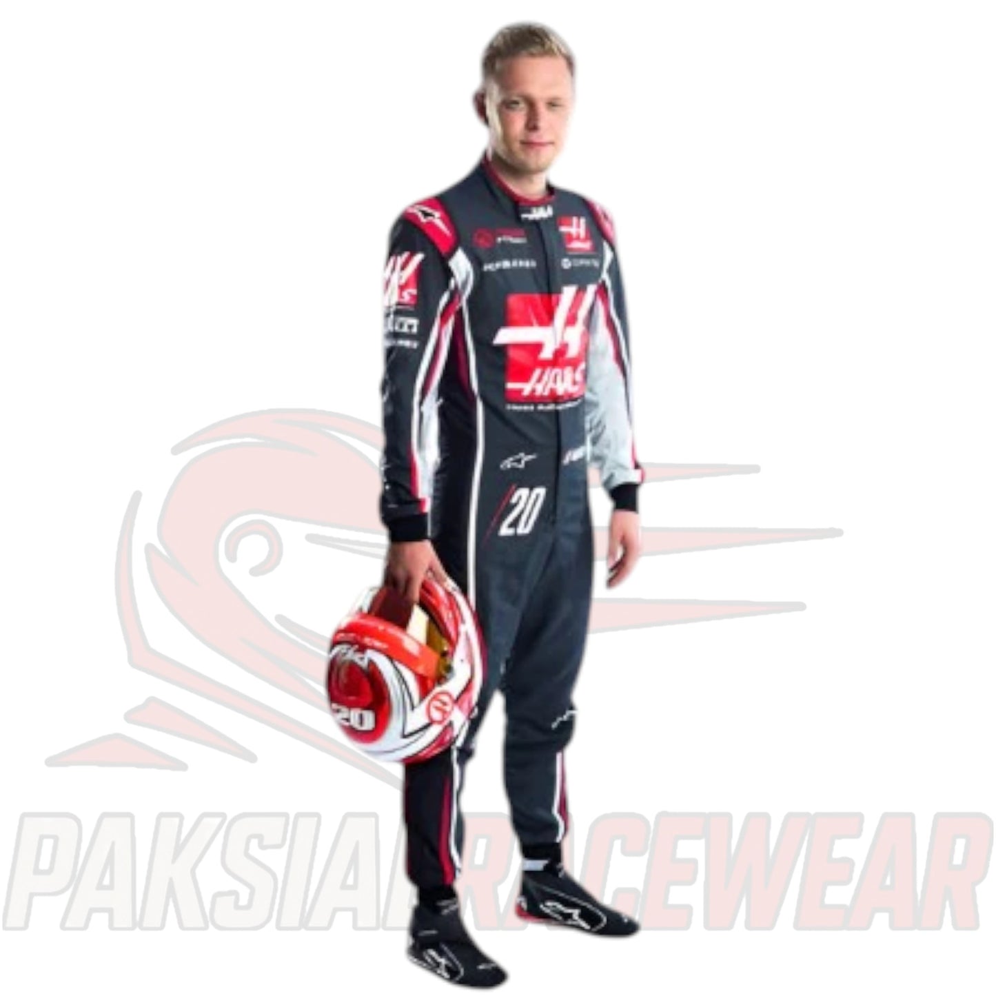 Kevin Magnussen 2018 Haas F1 Team Racing Suit Replica