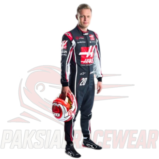 Kevin Magnussen 2018 Haas F1 Team Racing Suit Replica