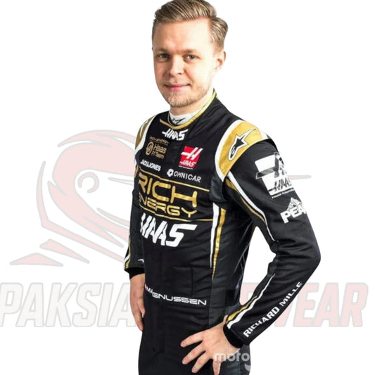 Kevin Magnussen 2019 Haas F1 Team Replica Race Suit | Paksial Racewear