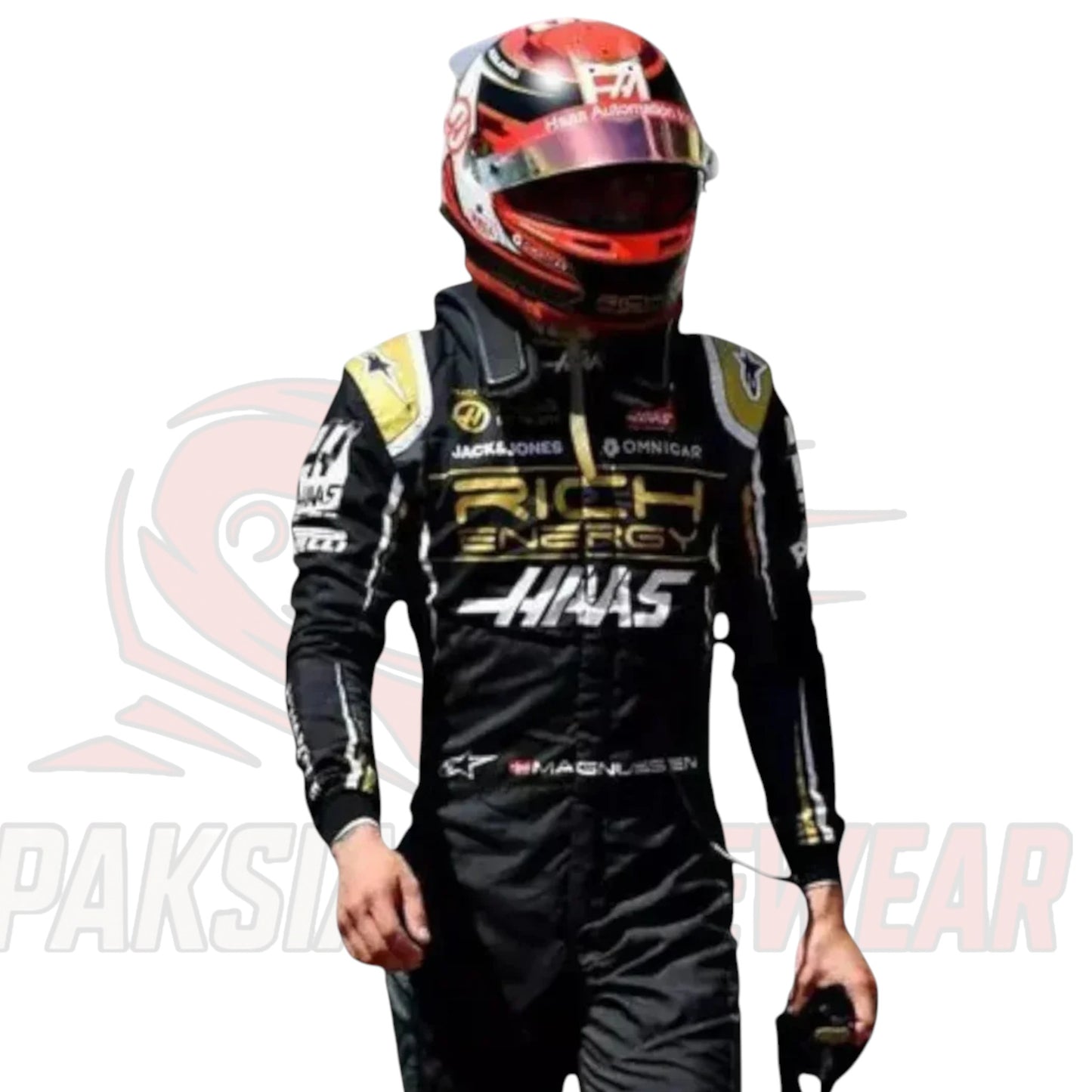 Kevin Magnussen 2019 Haas F1 Team Replica Race Suit | Paksial Racewear