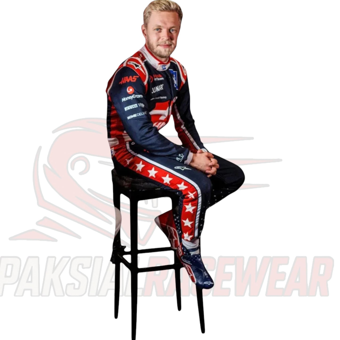 Kevin Magnussen 2022 Haas F1 Race Suit – US Grand Prix Replica | Paksial Racewear