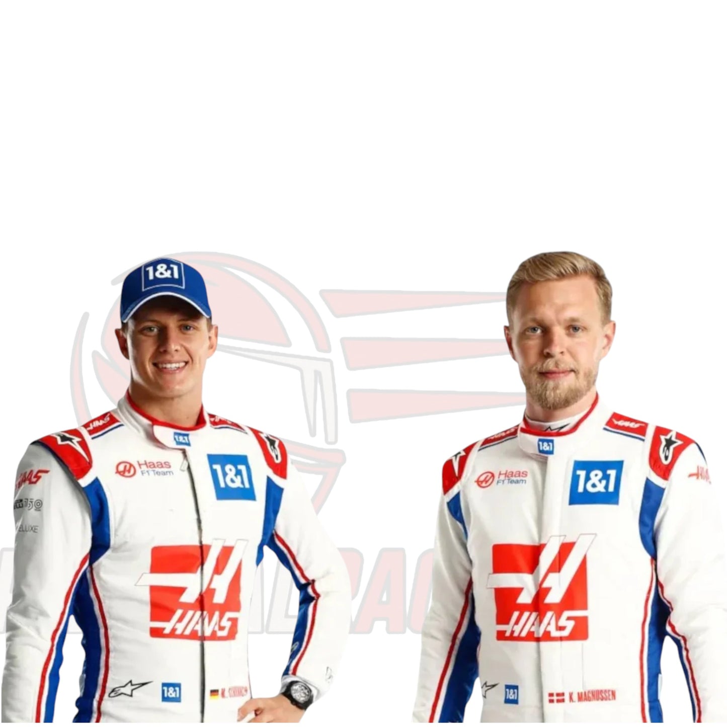 Kevin Magnussen 2022 Haas F1 Team Race Suit Replica | Paksial Racewear
