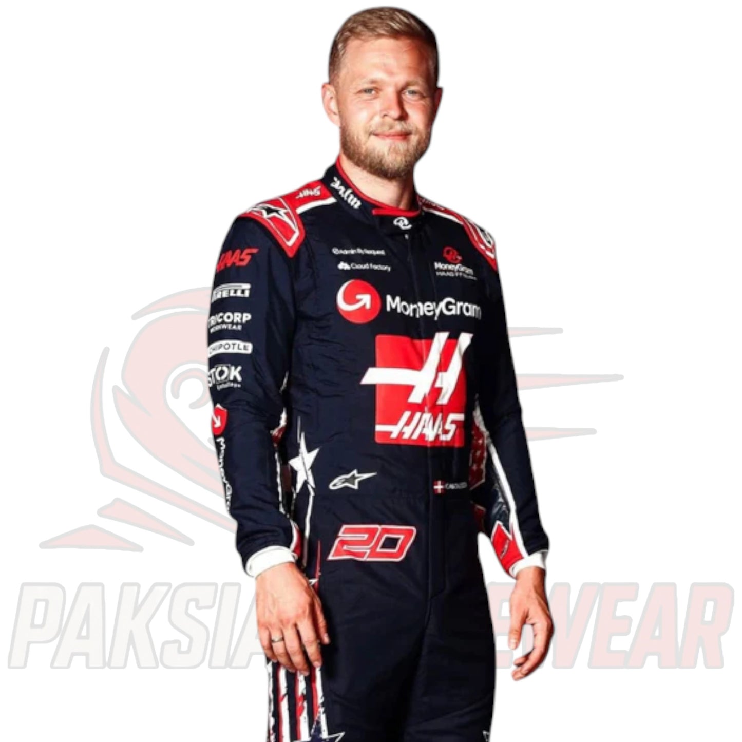 Kevin Magnussen 2023 Haas F1 USA GP Replica Racing Suit – Paksial Racewear