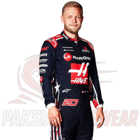 Kevin Magnussen 2023 Haas F1 USA GP Replica Racing Suit – Paksial Racewear