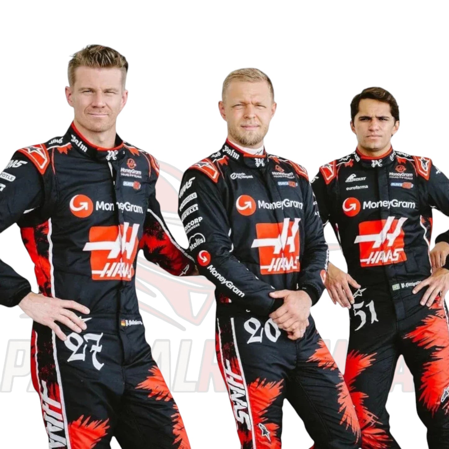 Kevin Magnussen 2024 Haas F1 Race Suit Replica | Paksial Racewear