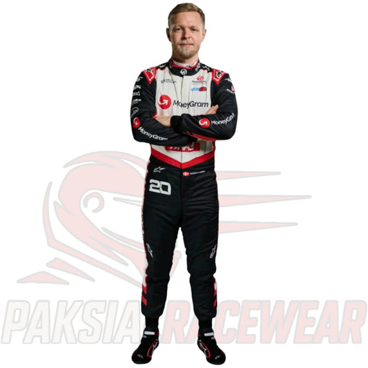 Kevin Magnussen 2024 MoneyGram Haas F1 Team Replica Racing Suit