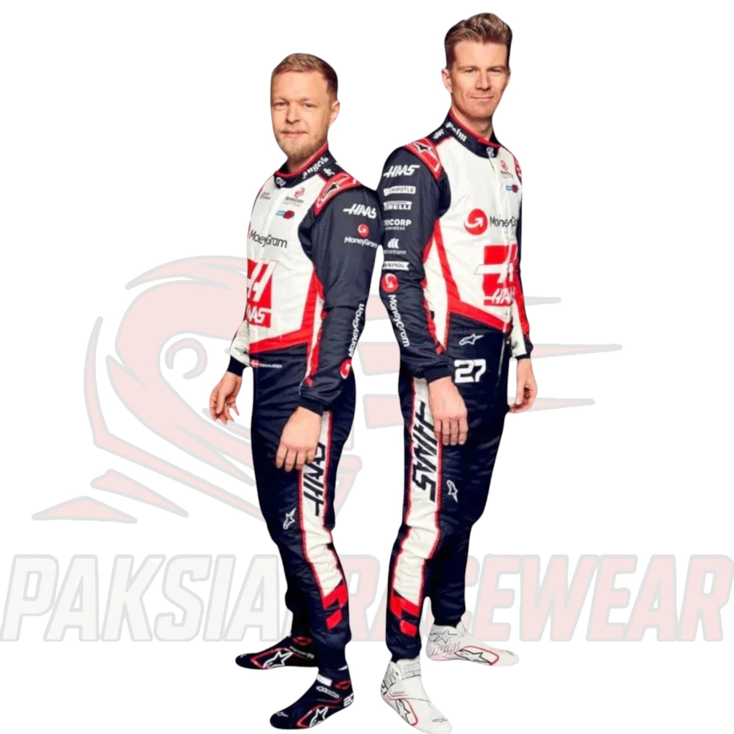 Kevin Magnussen 2024 Haas F1 Team Race Suit | Paksial Racewear