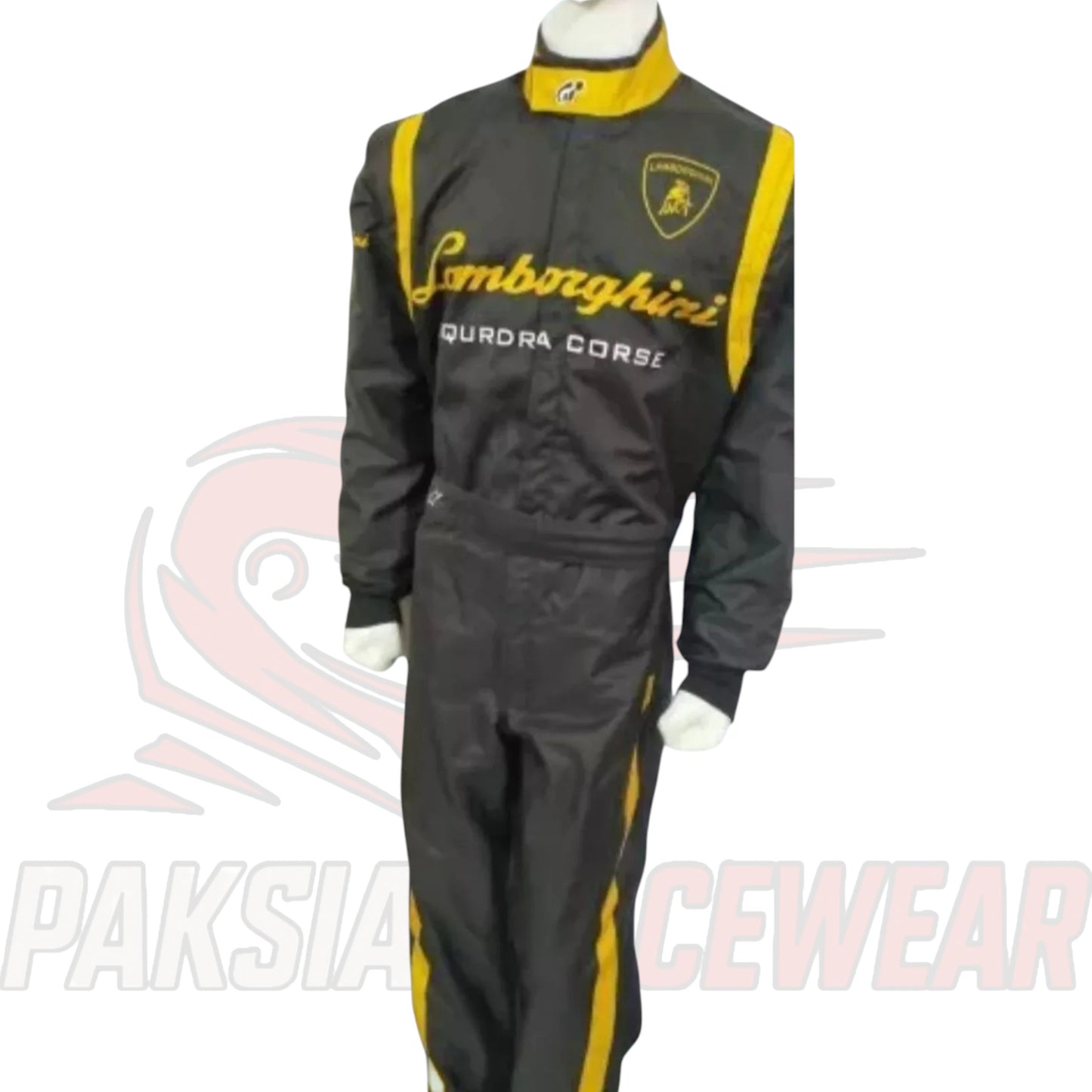 Lamborghini Go Kart Racing Suit | Sublimation Printed Kartwear by Paksial
