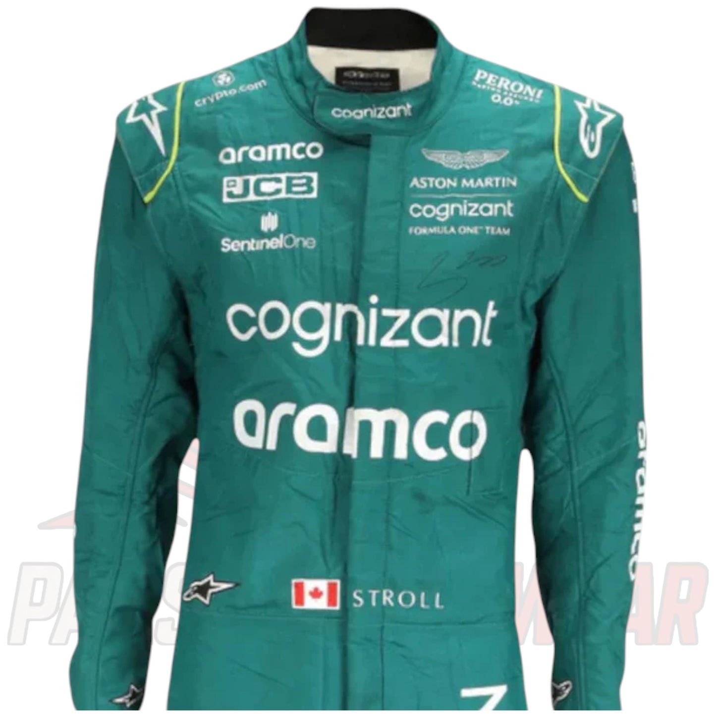Lance Stroll 2022 Italian GP Aston Martin F1 Race Suit – Paksial Replica