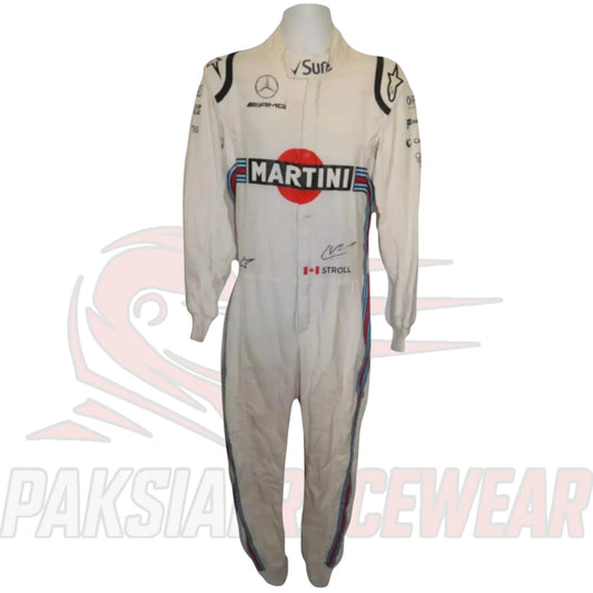 Lance Stroll Signed 2018 Williams Martini Racing F1 Replica Suit | Collector’s Edition by Paksial Racewear