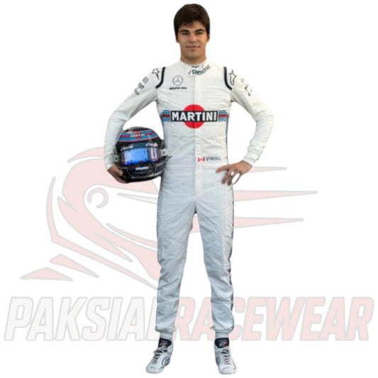 Lance Stroll 2018 Williams F1 Team Race Suit Replica | Paksial Racewear