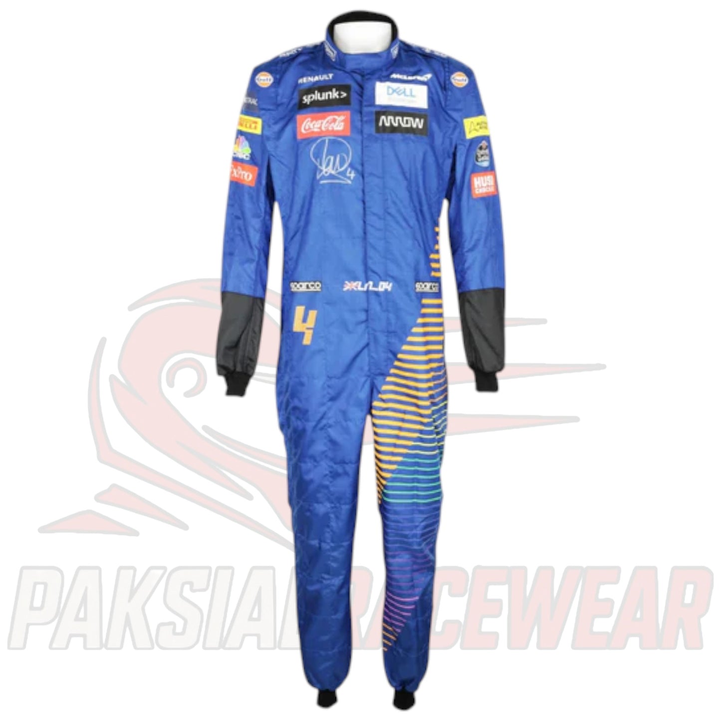 Lando Norris 2020 McLaren Arrow F1 Promo Replica Race Suit – Paksial Racewear