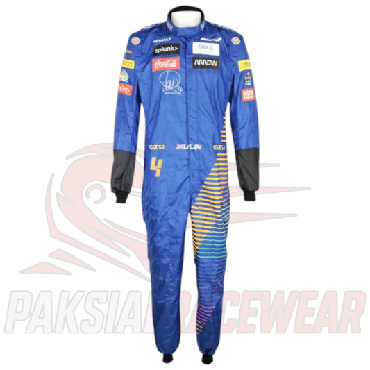 Lando Norris 2020 McLaren Arrow F1 Promo Replica Race Suit – Paksial Racewear