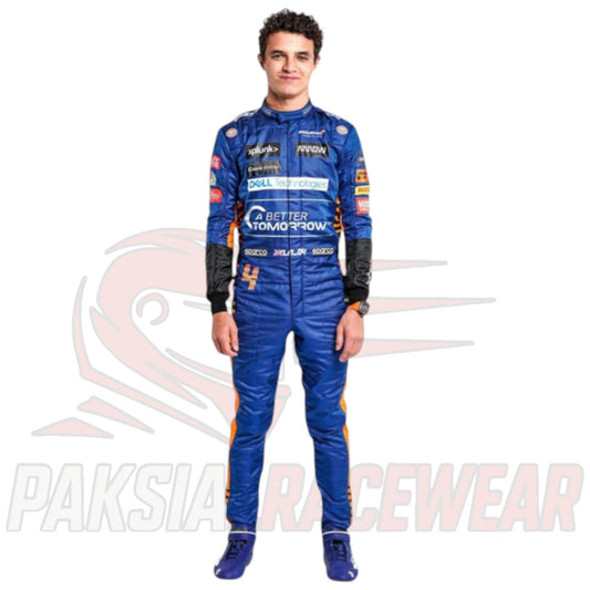 Lando Norris 2021 McLaren F1 Team Replica Racing Suit – Paksial Racewear