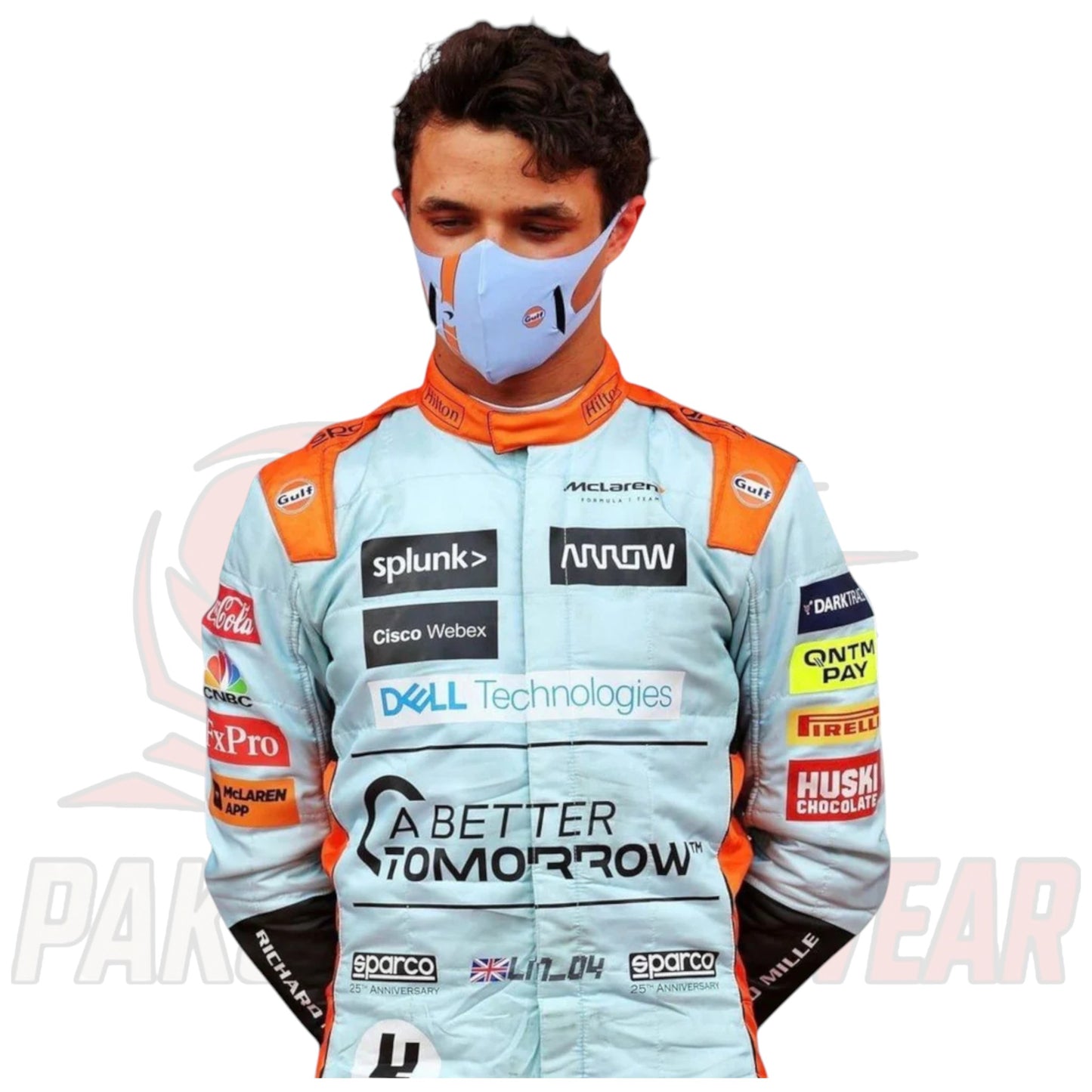 Lando Norris 2021 McLaren Monaco GP Racing Suit Replica – Paksial Racewear
