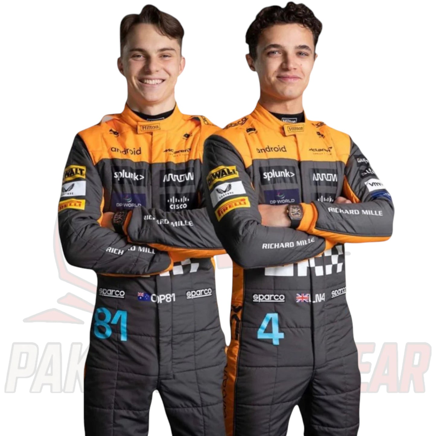 Lando Norris 2023 McLaren Formula 1 Team Race Suit Replica – Paksial Racewear