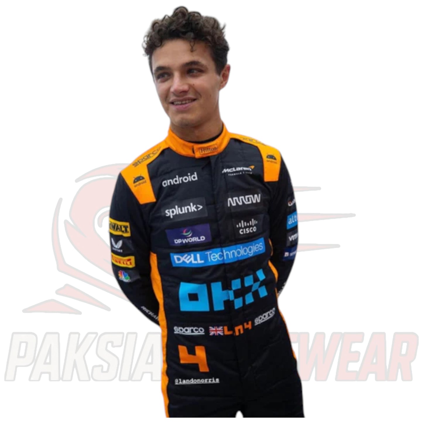 Lando Norris 2023 McLaren Japanese GP F1 Replica Race Suit – Paksial Racewear