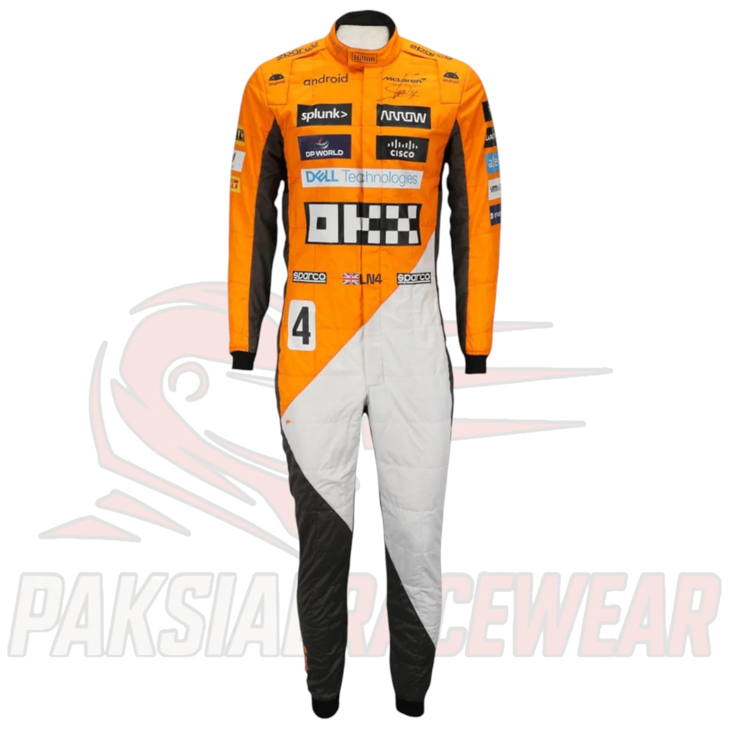 Lando Norris 2023 Spanish GP McLaren F1 Race Suit Replica – Paksial Racewear