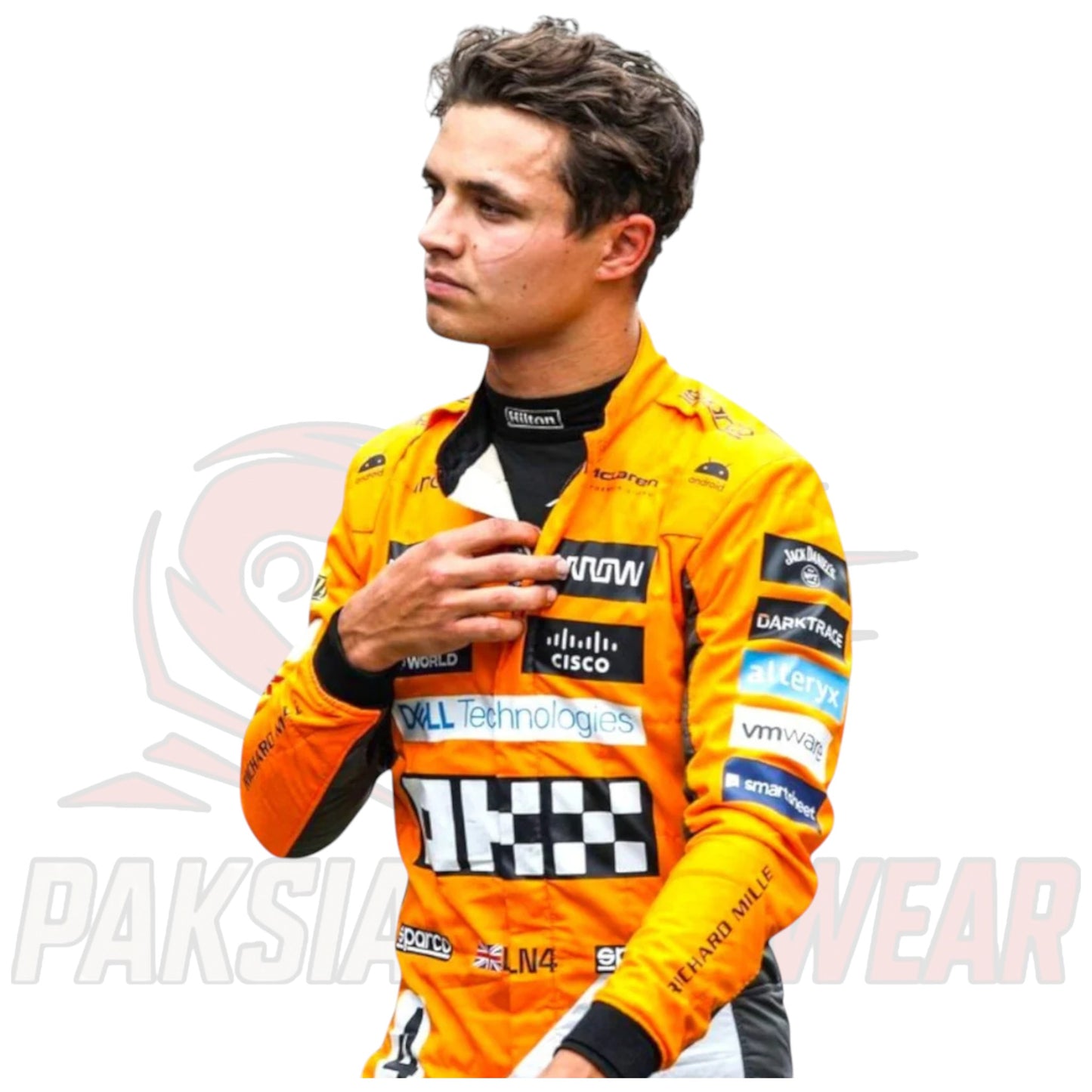 Lando Norris 2023 Spanish GP McLaren F1 Race Suit Replica – Paksial Racewear