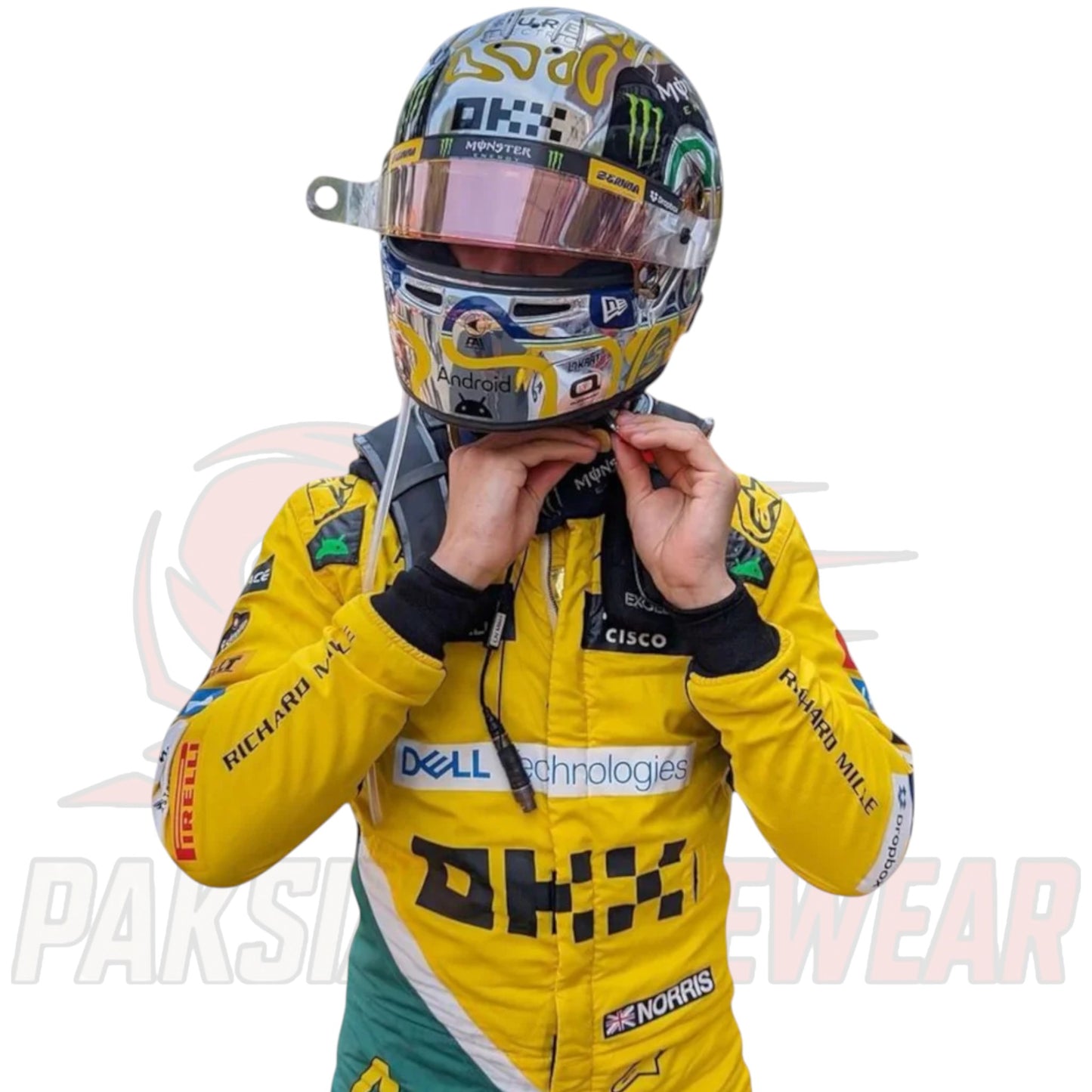 Lando Norris 2024 McLaren Monaco Grand Prix Race Suit Replica – Paksial Racewear