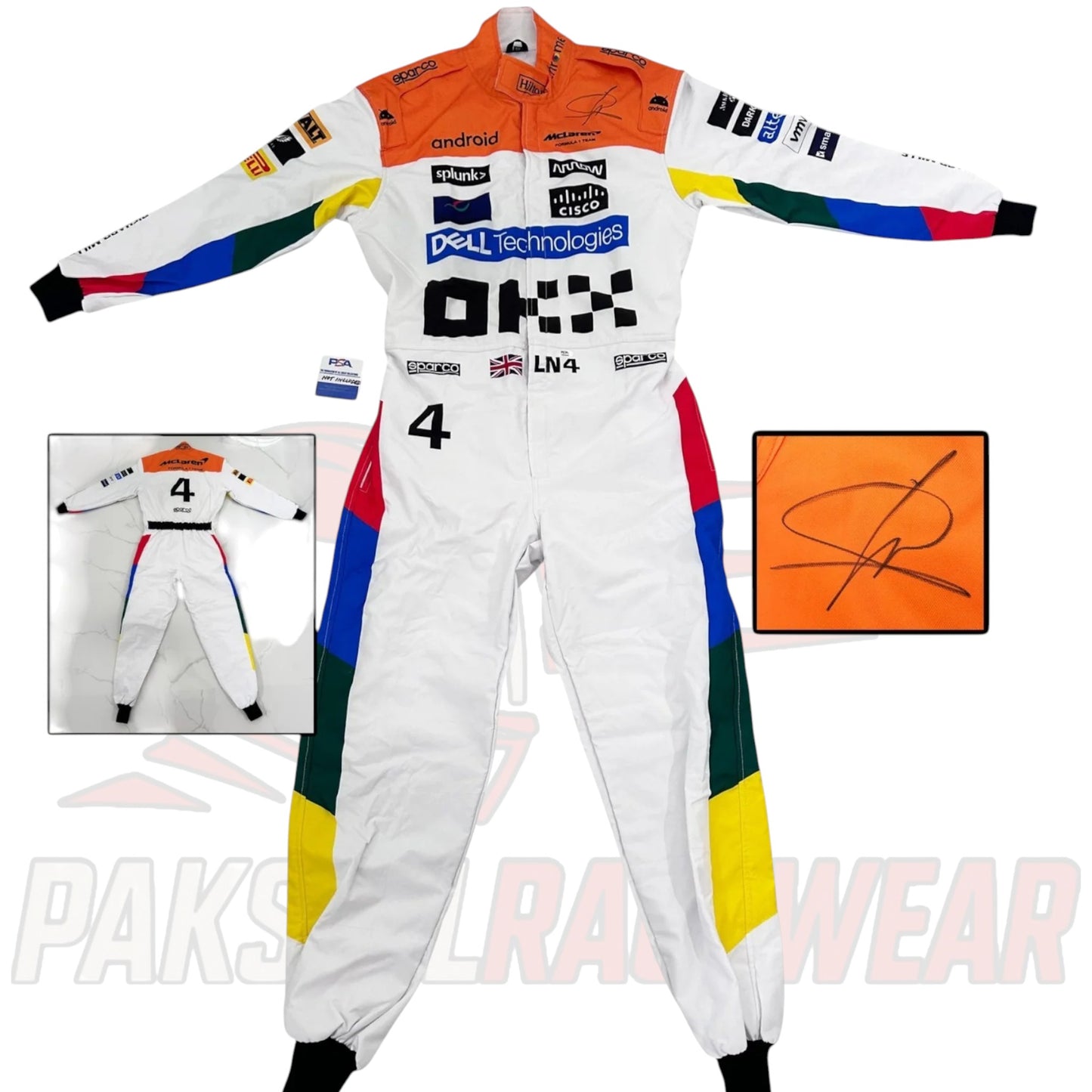 Lando Norris McLaren 2023 British GP Race Suit Replica – Paksial Racewear