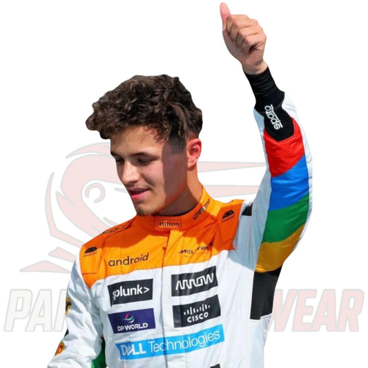 Lando Norris McLaren 2023 British GP Race Suit Replica – Paksial Racewear