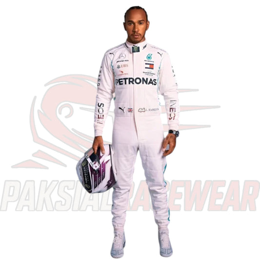 Lewis Hamilton 2020 Mercedes AMG Petronas F1 Replica Racing Suit – All Sizes