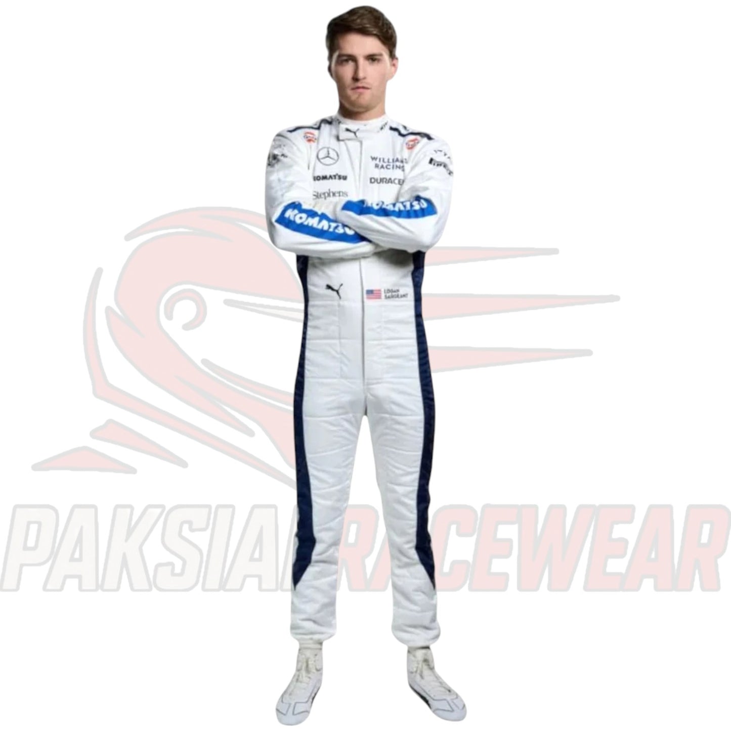 Logan Sargeant 2024 Williams Racing F1 Team Replica Race Suit – Paksial Racewear