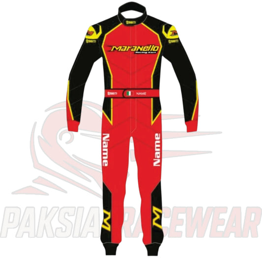 Maranello Kart Racing Suit | Premium Printed Go Kart Racewear by Paksial