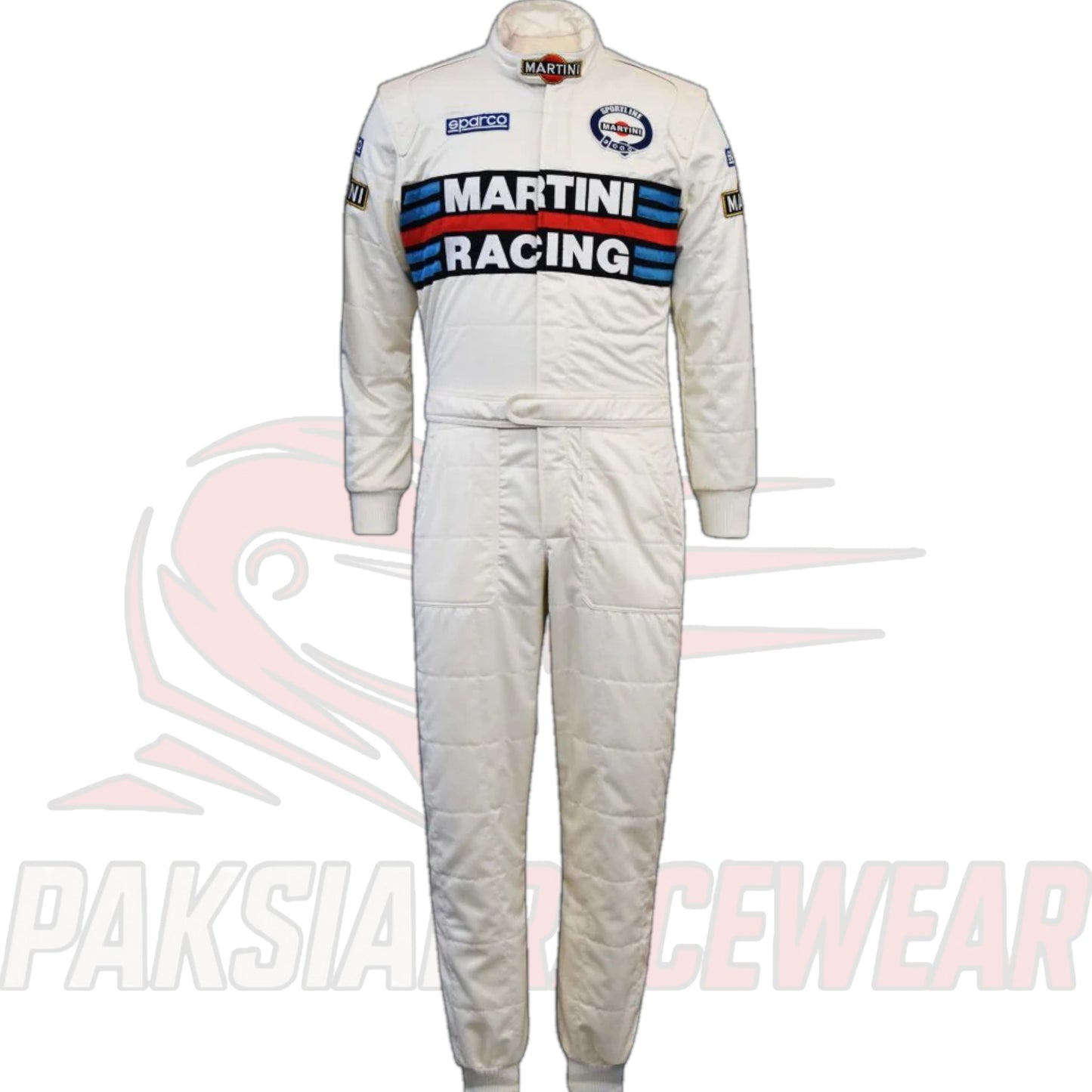 Martini Racing Go Kart Suit | Premium Sublimation Printed Kartwear by Paksial
