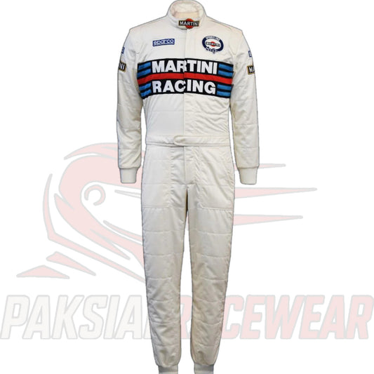Martini Racing Go Kart Suit | Premium Sublimation Printed Kartwear by Paksial