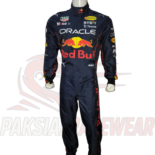 Max Verstappen 2022 Red Bull Printed Go Kart Suit – Replica