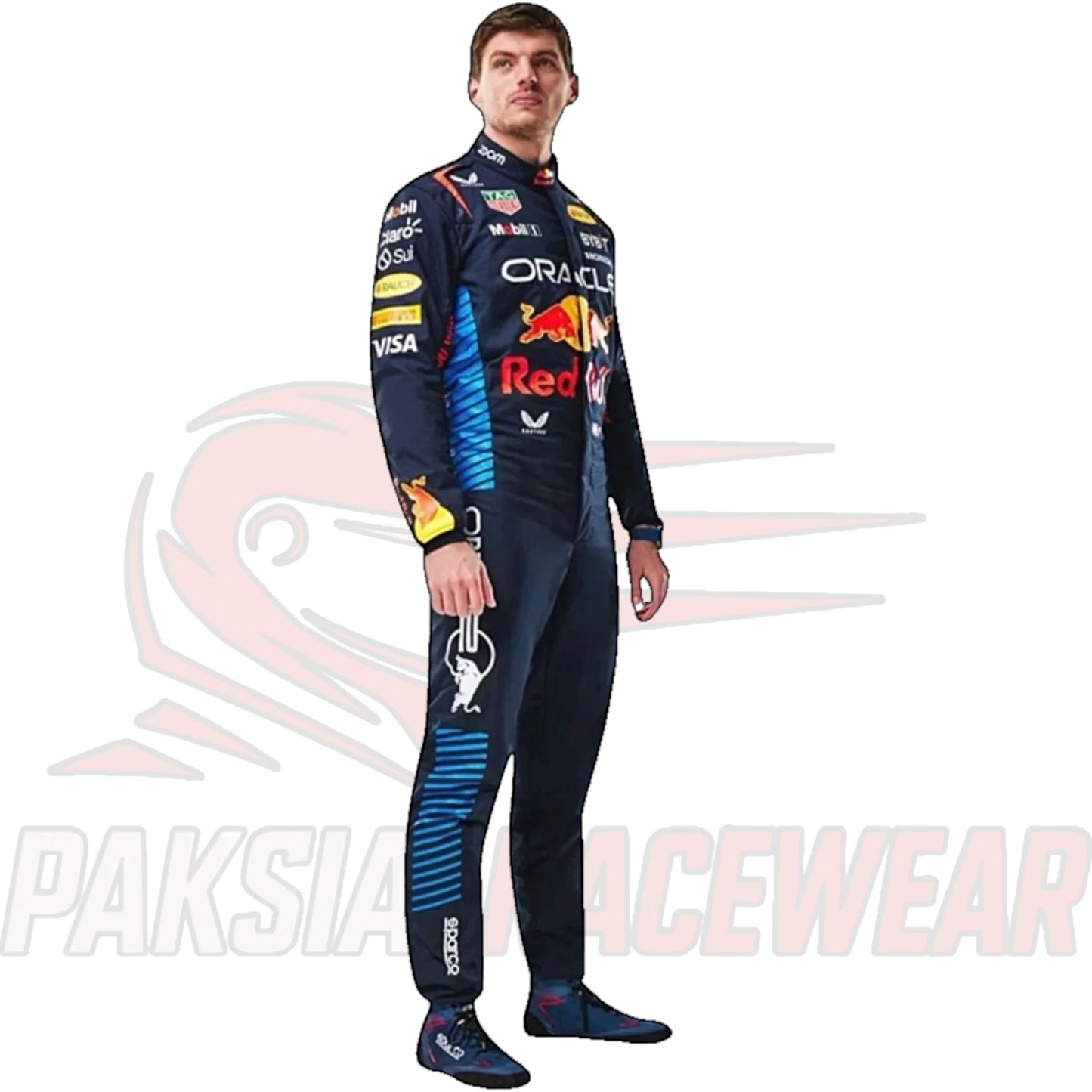 Max Verstappen 2024 Red Bull Printed Go Kart Suit – Replica