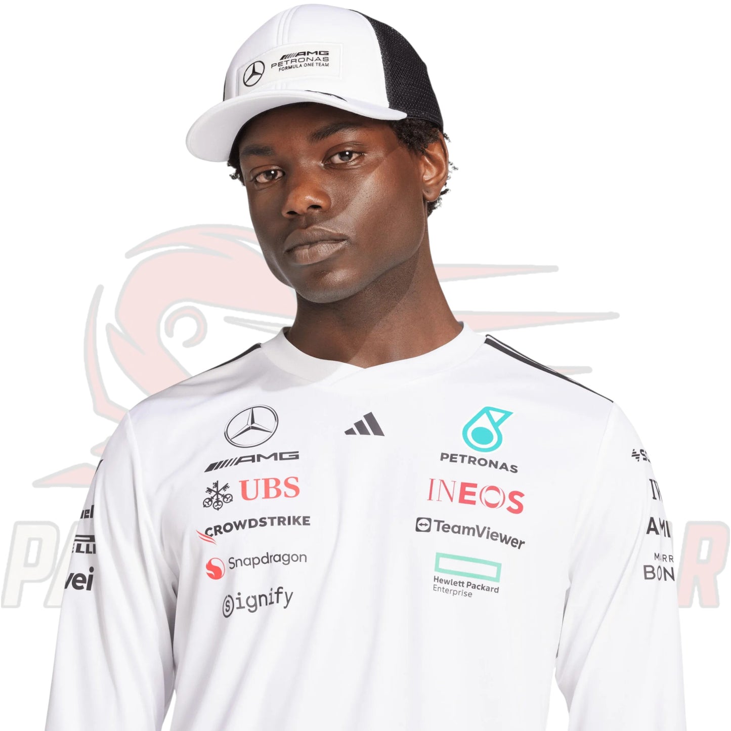 Mercedes F1 2025 adidas Long Sleeve Shirt