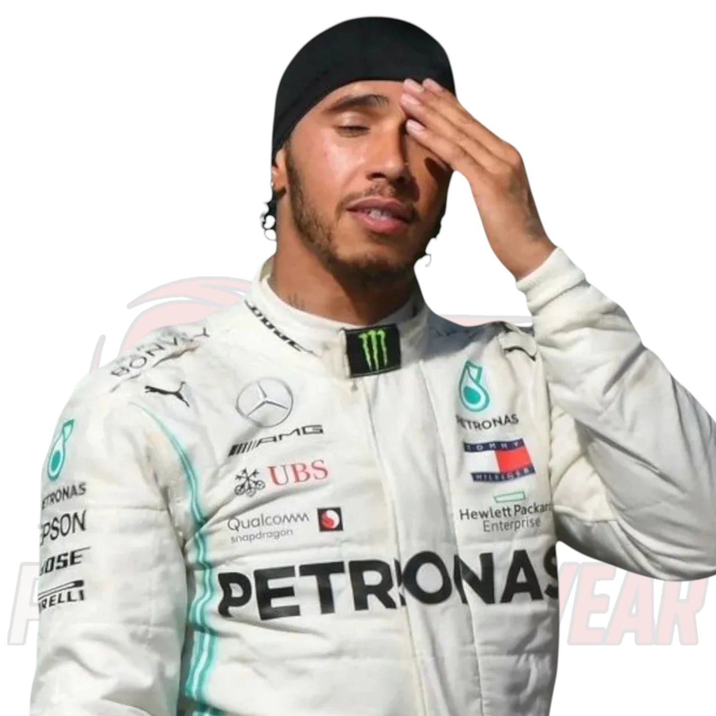 Mercedes-Benz AMG Petronas Lewis Hamilton 2019 F1 Replica Race Suit by Paksial Racewear