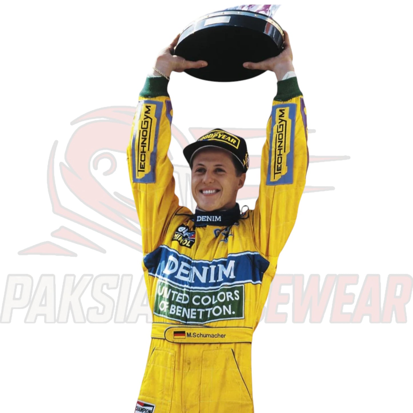 Michael Schumacher 1991 Benetton F1 Replica Race Suit by Paksial Racewear