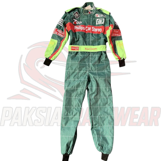Michael Schumacher 1991 Jordan J191 Spa F1 Replica Race Suit by Paksial Racewear