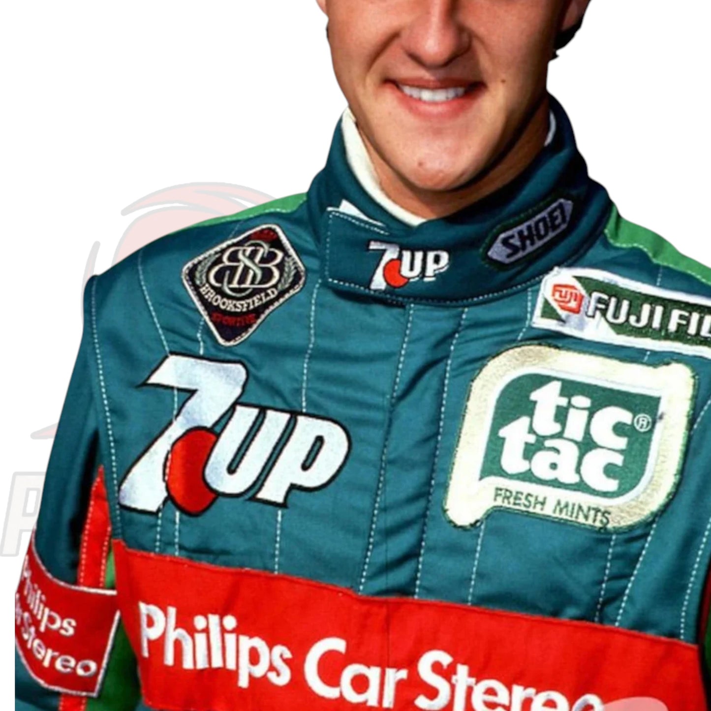 Michael Schumacher 1991 Jordan J191 Spa F1 Replica Race Suit by Paksial Racewear