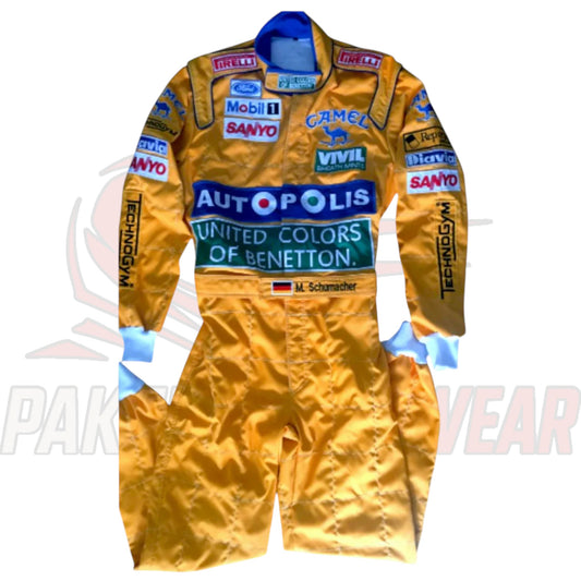 Michael Schumacher 1992 Benetton F1 Replica Race Suit by Paksial Racewear