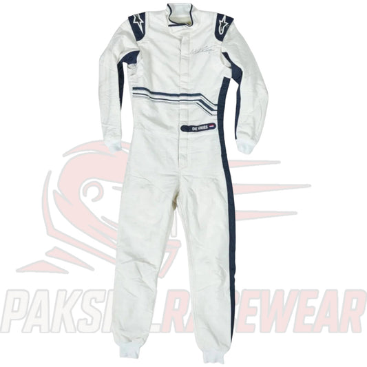 Nyck De Vries 2022 Scuderia AlphaTauri F1 Replica Race Suit | Premium Formula One Collectible by Paksial Racewear