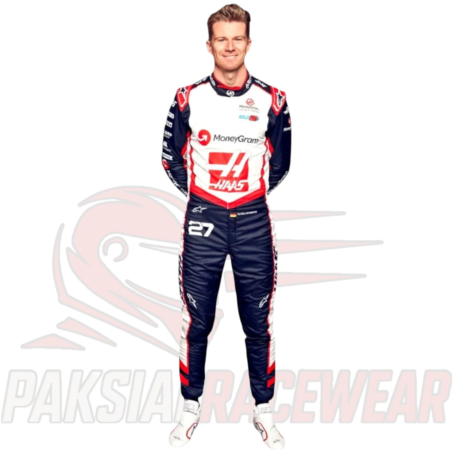 Oliver Bearman 2024 MoneyGram Haas F1 Team Replica Racing Suit