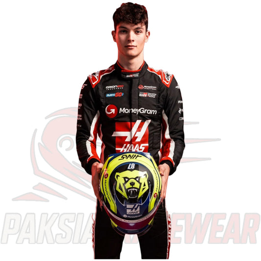 Oliver Bearman 2025 MoneyGram Haas F1 Team Replica Racing Suit