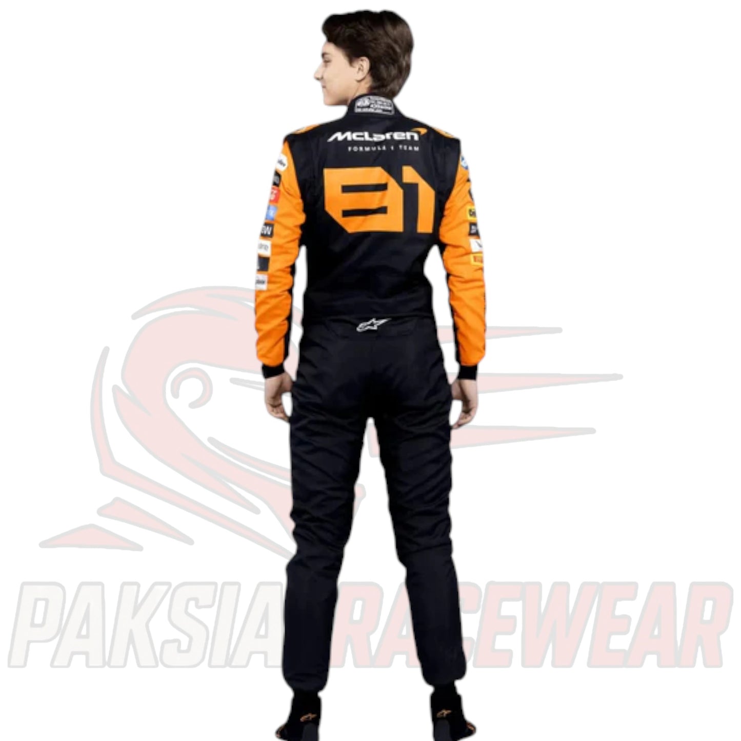 Oscar Piastri 2024 McLaren Formula 1 Team Racing Suit – Replica by Paksial Racewear