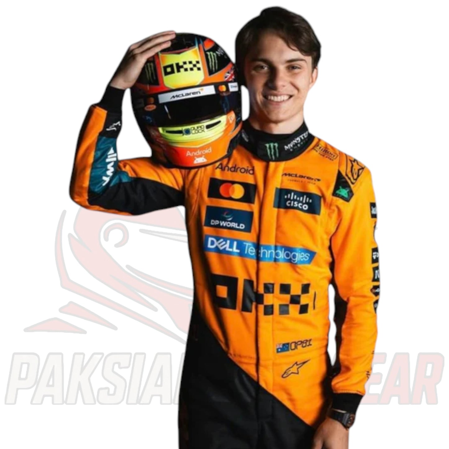 Oscar Piastri 2024 McLaren Formula 1 Team Racing Suit – Replica by Paksial Racewear